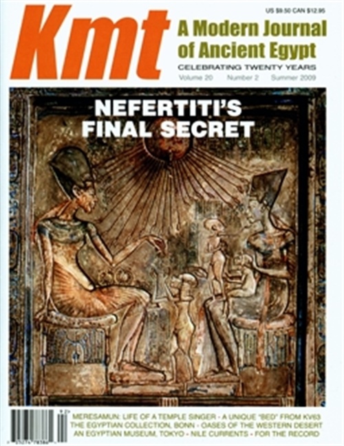 Kmt, A Modern Journal Of Ancient Egypt