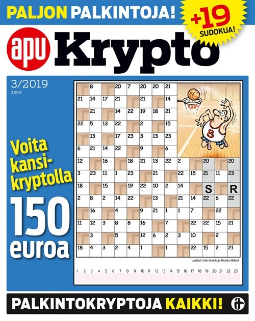 ApuKrypto -visailulehti