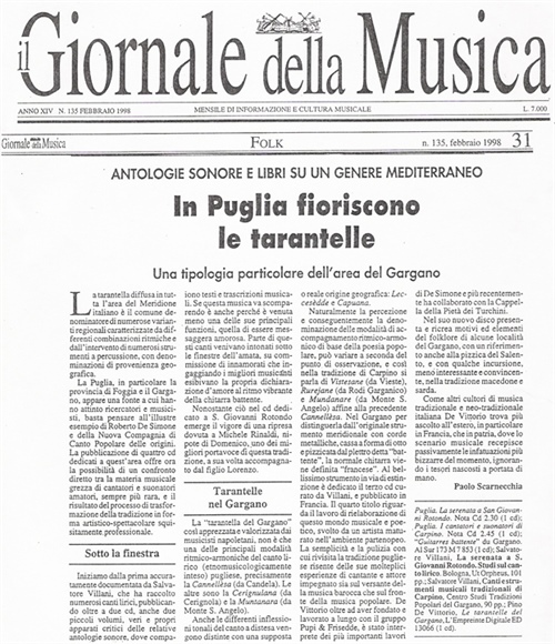 Giornale Della Musica